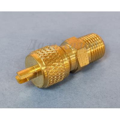 Штуцер 1/4 SAE - 1/8 NPT с ниппелем (U1-4A)