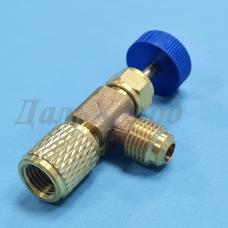 Вентиль проколка R22  5/16x1/4