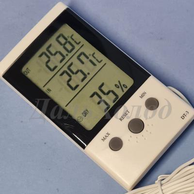 Термометр-гигрометр электронный DT-3 (-50°C/+70°C)