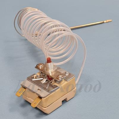 Термостат защит. 20А/250V/1,8m/F6,3/S320гр