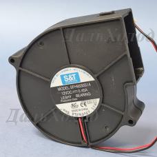 Вентилятор с Турбиной (улитка) S&T (12V) 0.45A 2 pin