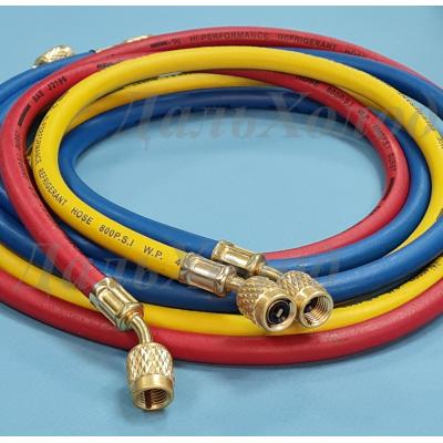 Шланг заправочный 360RYB-C (150см; 800-4000Psi, 1/4)