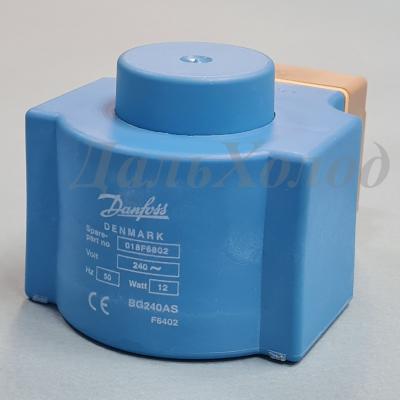 Катушка Danfoss IP67 220V 12Вт (018F6802)