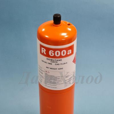 Фреон R600а (баллон 420г) клапан