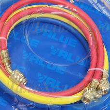 Комплект шлангов зарядных Value VRP-U-RYB (90см; 600Psi) (3шт) R134,22,12 Комплект шлангов зарядных Value VRP-U-RYB (90см; 600Psi) (3шт) R134,22,12