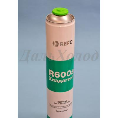 Фреон R600a (баллон 420г) под переходник Refo
